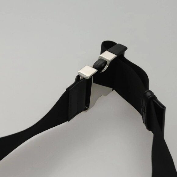 FENDI Zucca Canvas Shoulder Bag Black Auth FF3878AV - Picture 9 of 16